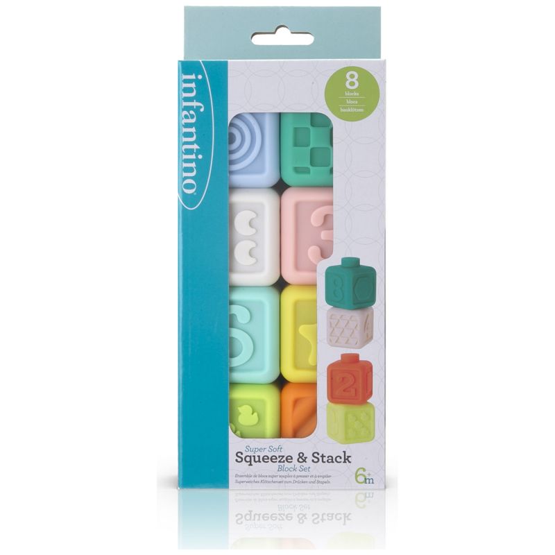 Cubes soft à empiler Infantino Packaging 3