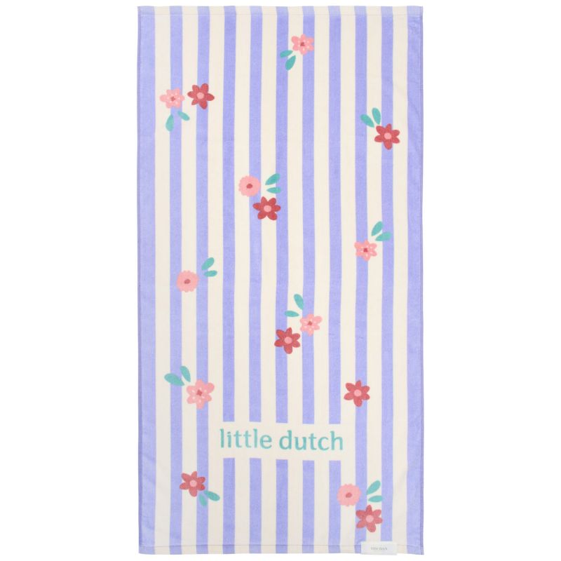 Serviette de plage Dreamy Purple Stripe (60 x 120 cm) Little Dutch Produit 2