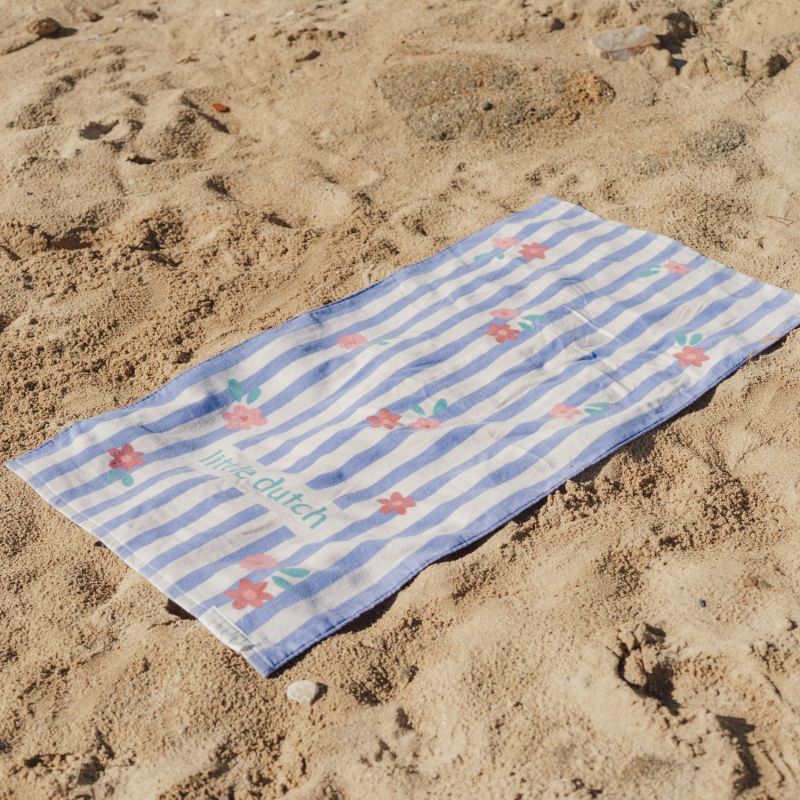 Serviette de plage Dreamy Purple Stripe (60 x 120 cm) Little Dutch Ambiance 6