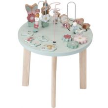 Table d'activités en bois Flowers & Butterflies  par Little Dutch