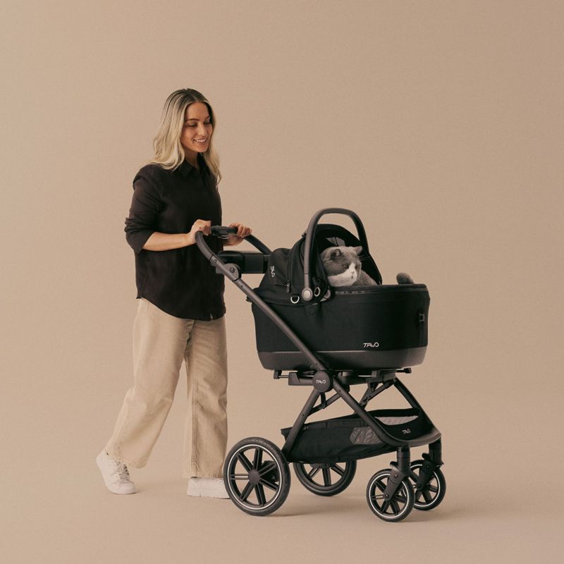 Siège auto et caisse de transport pour animaux de compagnie MAEVE ISO6X ONYX avec système Isofix Tavo Ambiance 8