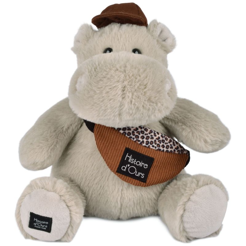Peluche Hippopotame HELLO BROOK beige (20 cm) Histoire d'Ours Produit 1