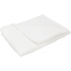 Couverture en sherpa Blanche (75 x 100 cm) - Trois Kilos Sept