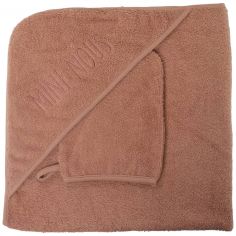 Set de bain Mini nous Terracotta (70 x 70 cm) - Trois Kilos Sept