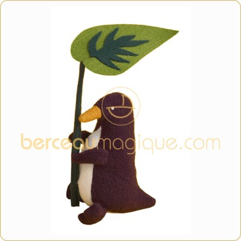Petite peluche pingouin (14 cm) Trousselier