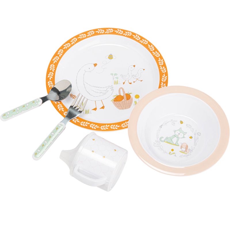 Coffret repas Léon (5 pièces) Amadeus Les Petits