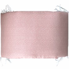 Tour de lit Etoiles rose (pour lits 60 x 120 cm et 70 x 140 cm)  par Blossom Paris