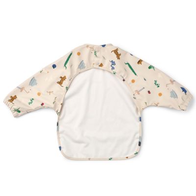 Bavoir à manches Merle Around the world