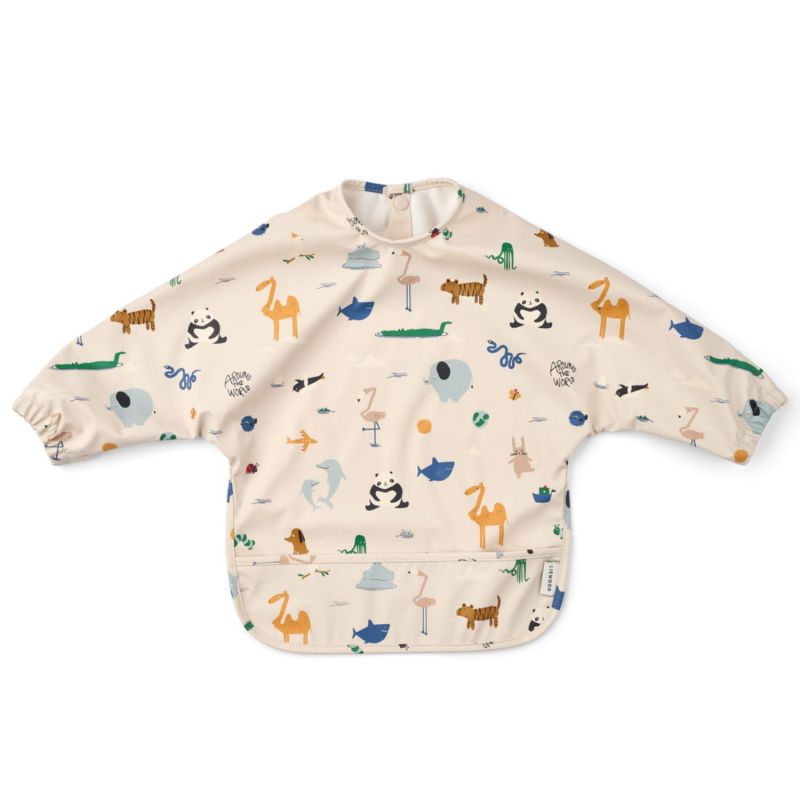 Bavoir à manches Merle Around the world Liewood Produit 1