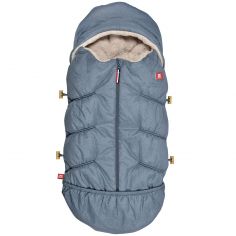 Chancelière YOYO Noir - Doublure Sherpa Capuche Polaire Pour Poussette YOYO2 - Sac Transport Inclus