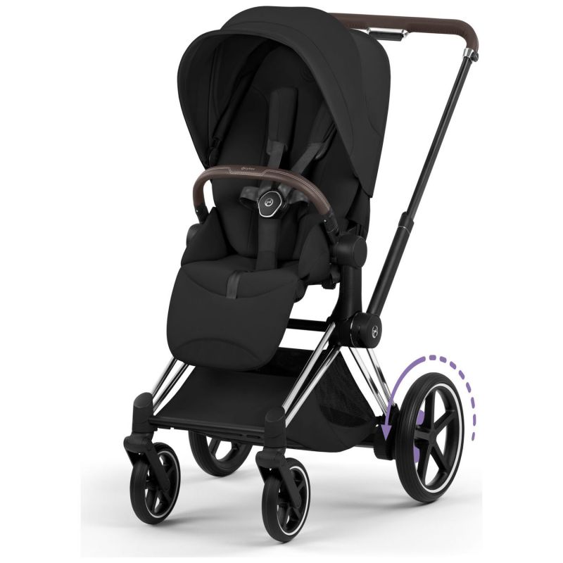 Châssis e-PRIAM 2026 Poussette électrique tout-terrain Chrome Cybex Produit 2