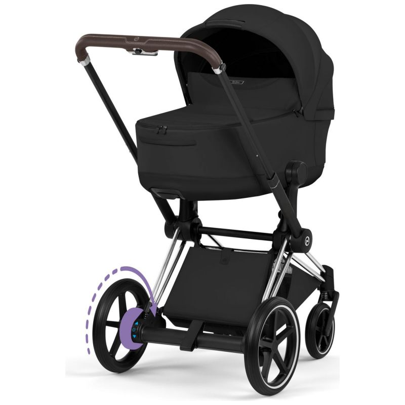 Châssis e-PRIAM 2026 Poussette électrique tout-terrain Chrome Cybex Produit 5