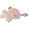 Doudou attache sucette baleine rose Wally - Done by Deer