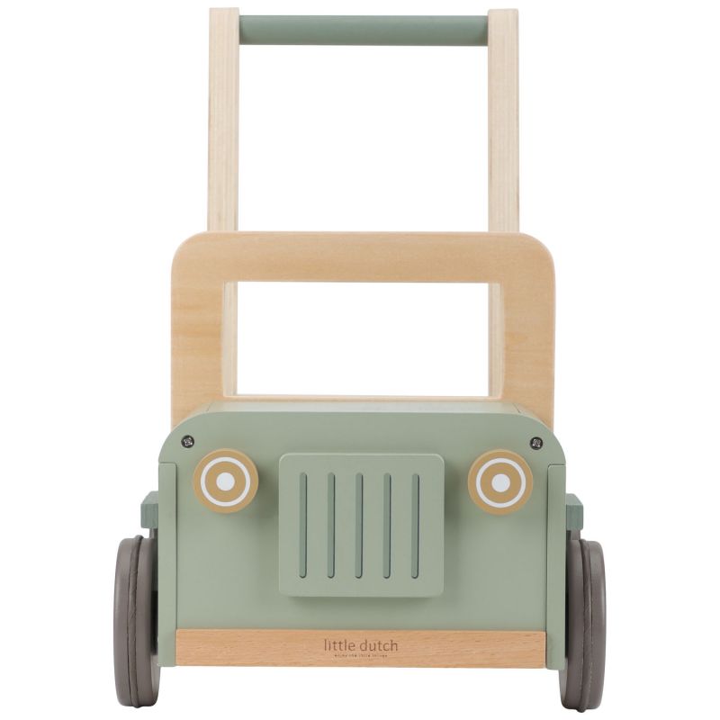 Chariot Voiture de Safari en bois Vert Little Dutch Produit 6