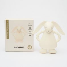 Lapin de dentition en caoutchouc naturel crème