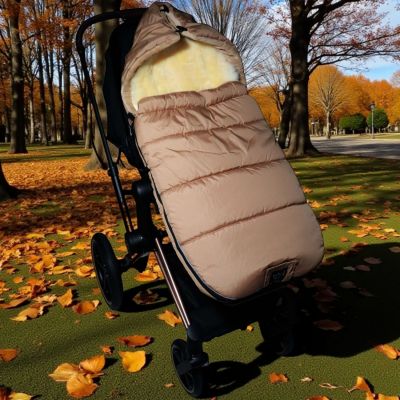 Chancelière thermique SHEEP sand pour poussette