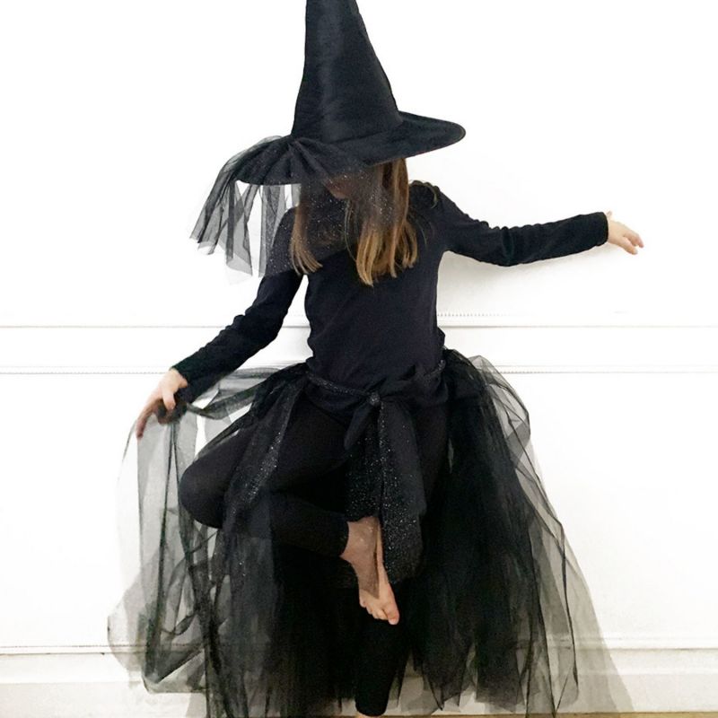 Chapeau de sorcière Noir Ratatam Ambiance 8