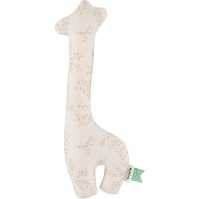 Hochet girafe en coton bio Bright Bloom (26 cm)  par Trixie