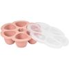 Moule de congélation multi portions silicone rose clair (6 x 90 ml)  par Béaba