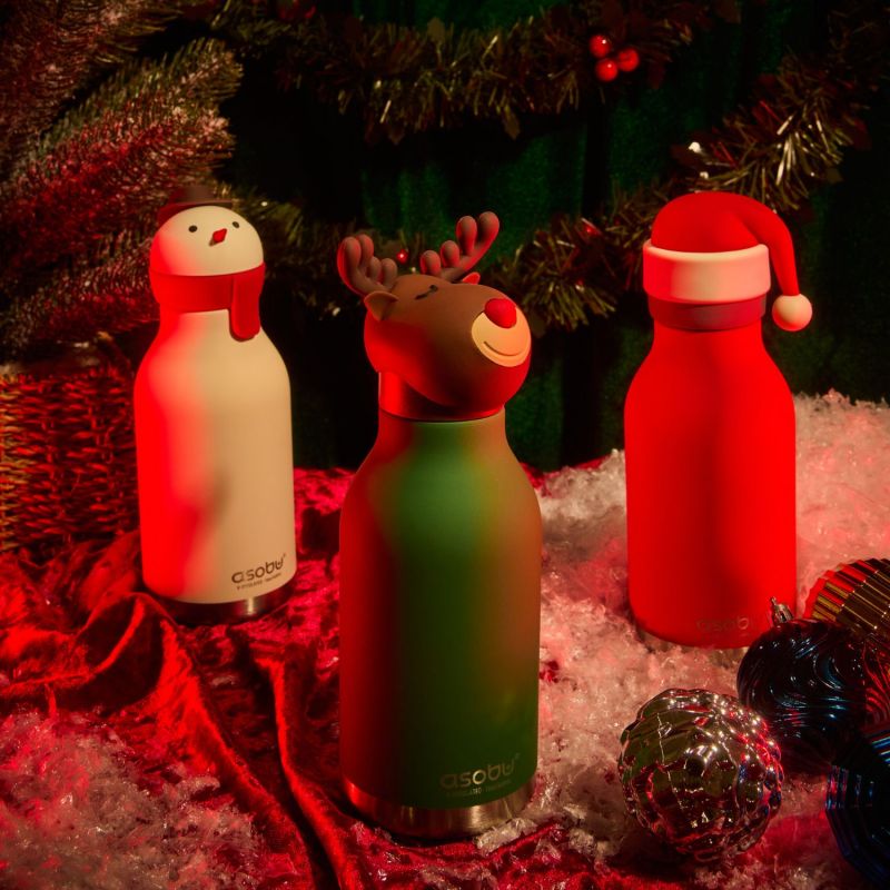 Gourde isotherme Bestie Père Noël (460 ml) Asobu Ambiance 4