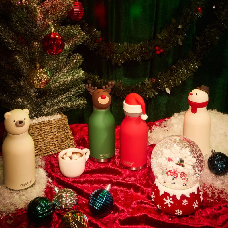 Gourde isotherme Bestie Père Noël (460 ml) Asobu Ambiance 6