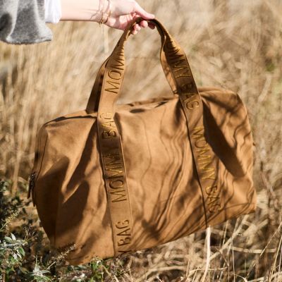 Sac à langer Mommy bag signature Prestige Noisette