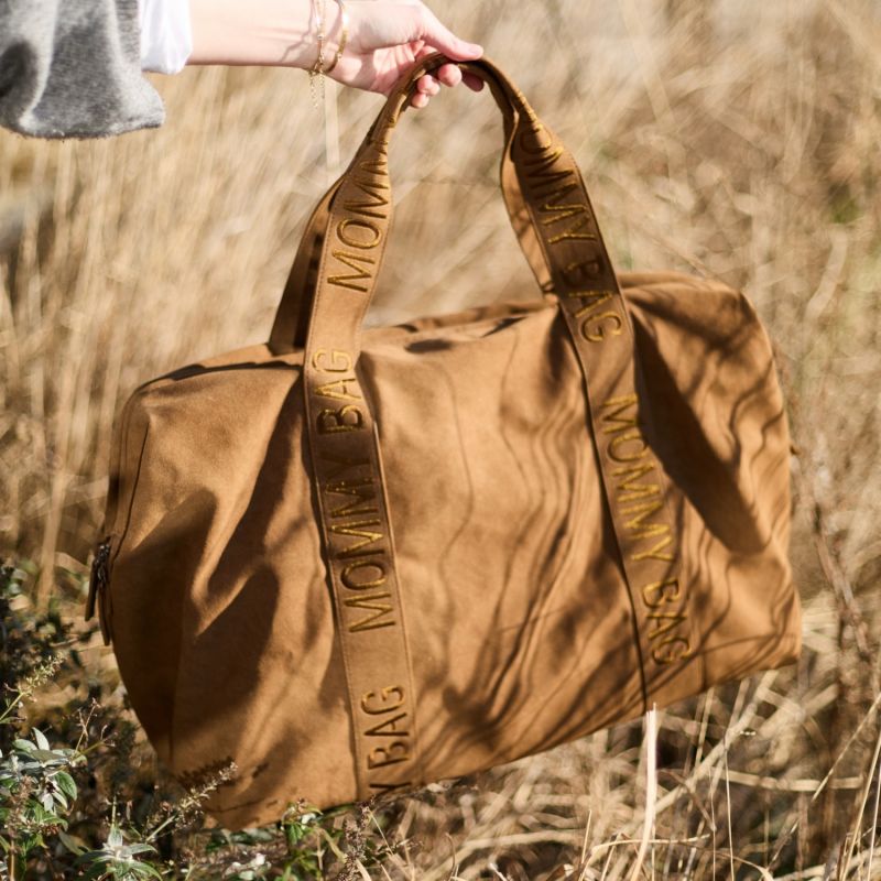 Sac à langer Mommy bag signature Prestige Noisette Childhome Ambiance 2