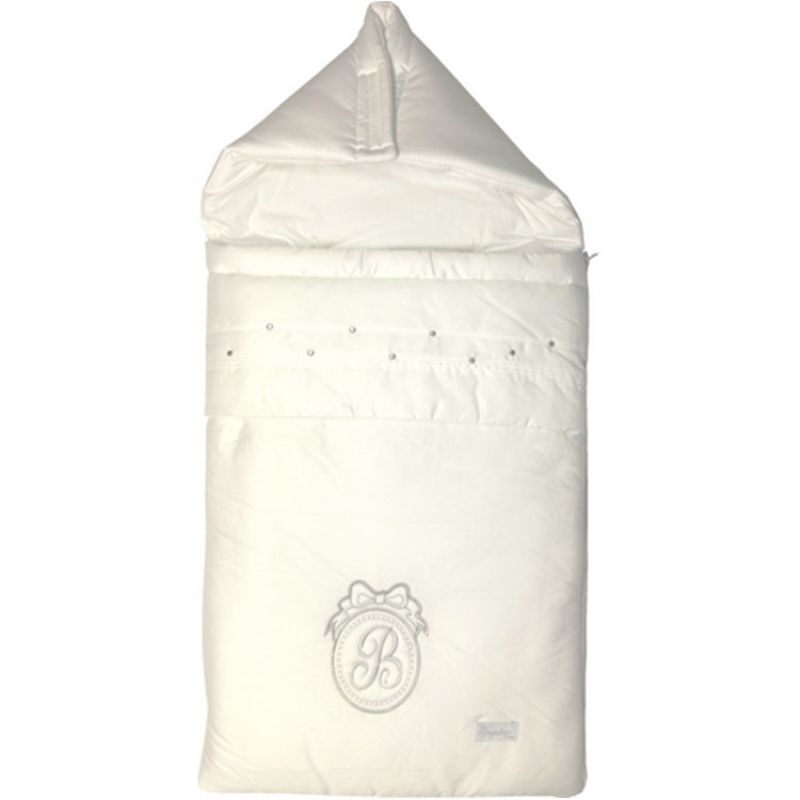 Nid d'ange passe sangle Pur blanc (95 cm) Maison Nougatine