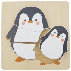 Puzzle en bois Pingouin (4 pièces)