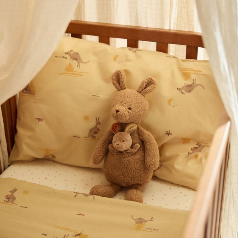 Housse de couette + taie d'oreiller Kangaroots (100 x 140 cm) Jollein Ambiance 5
