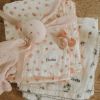 Couverture Bambou Petit River Rose (80 x 80 cm) Elodie Details Ambiance 8