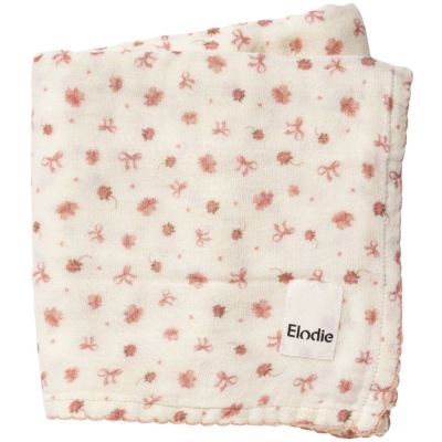 Couverture Bambou Petit River Rose (80 x 80 cm) Elodie Details