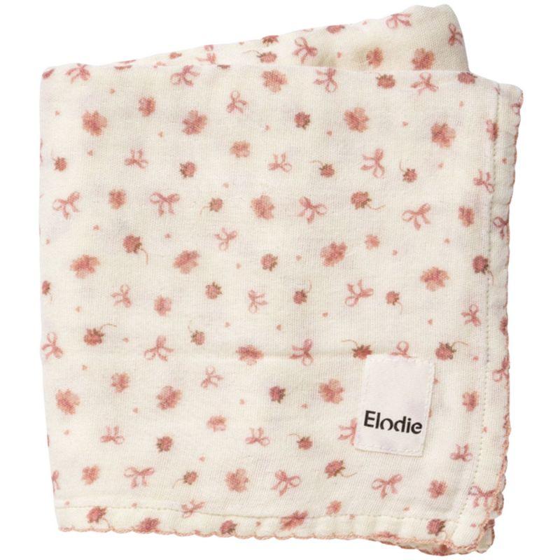 Couverture Bambou Petit River Rose (80 x 80 cm) Elodie Details Produit 1