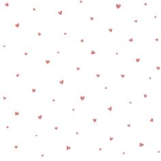 Papier peint intissé Lovely hearts rose (10 m)