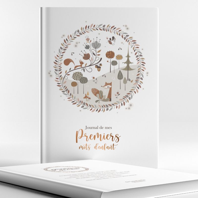 Journal de mes premiers mots d'enfant A5 Lutin Petit Pois