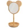 Miroir sur pied en bambou Ours - BAMBAM