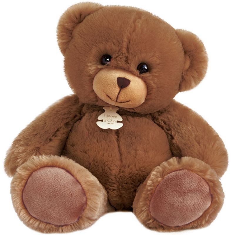 Peluche géante ours Bellydou marron (90 cm) Histoire d'Ours