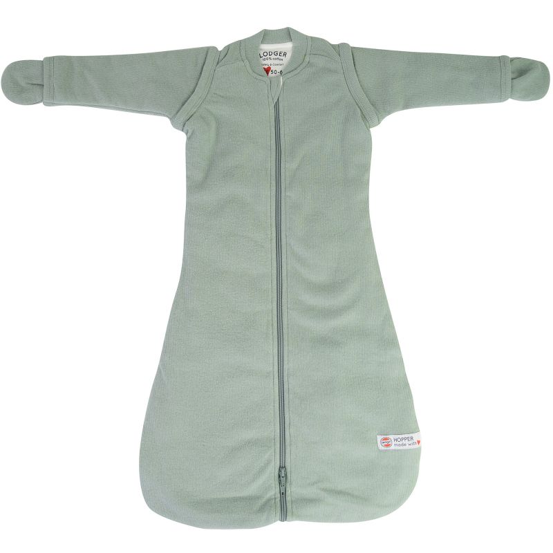 Gigoteuse chaude à manches Hopper Rib vert TOG 3,3 (62 cm) Lodger