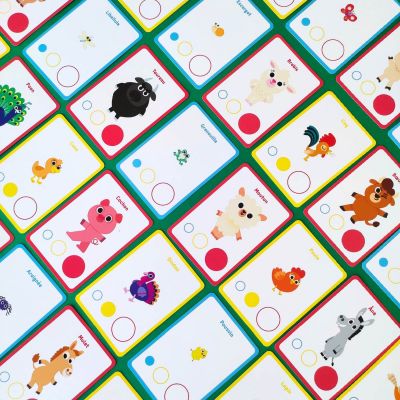 Jeu de cartes Mon premier jeu de bataille À la ferme