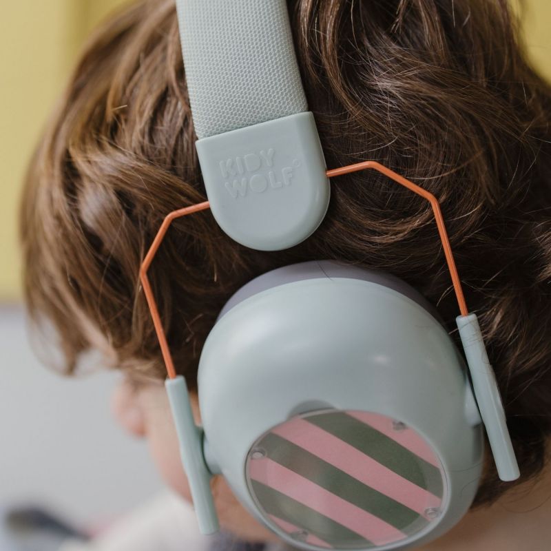 Casque anti-bruit à coques interchangeables KIDYNOISE pink KIDYWOLF Ambiance 5