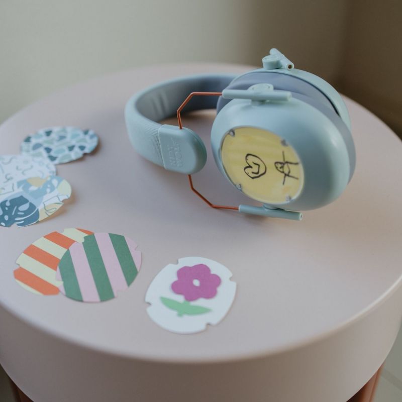 Casque anti-bruit à coques interchangeables KIDYNOISE pink KIDYWOLF Ambiance 7