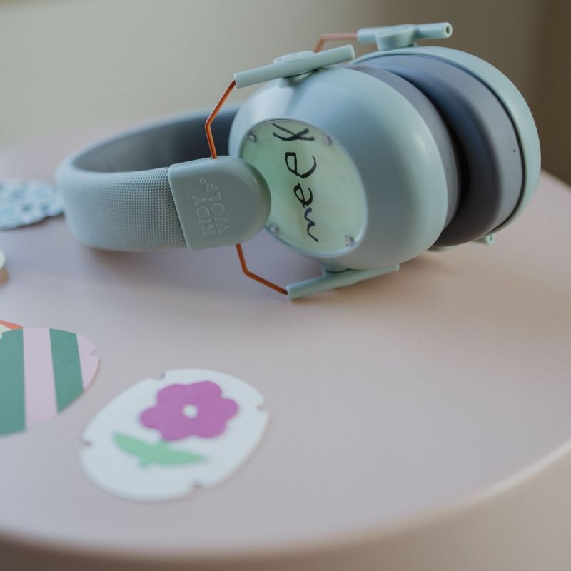 Casque anti-bruit à coques interchangeables KIDYNOISE pink KIDYWOLF Ambiance 8