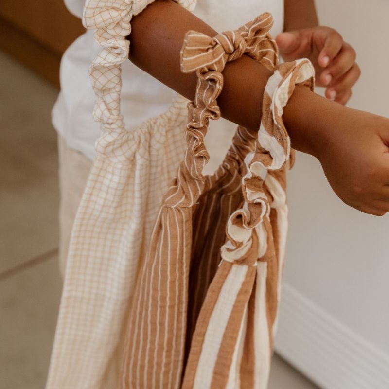 Serviette de cantine Petits Carreaux Atelier Wagram Ambiance 2