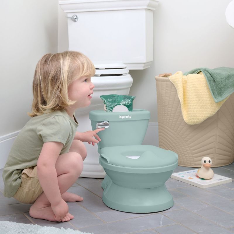 Mini toilette avec réducteur Vert Ingenuity Ambiance 4
