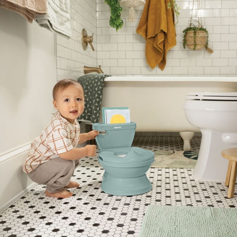 Mini toilette avec réducteur Vert Ingenuity Ambiance 5