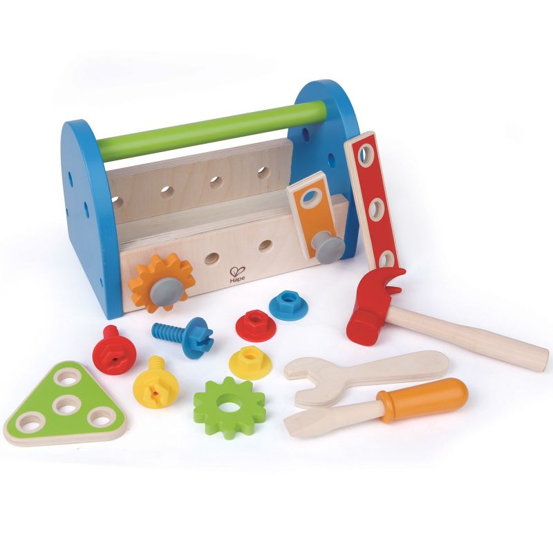 Boîte à outils en bois (17 pièces) Hape