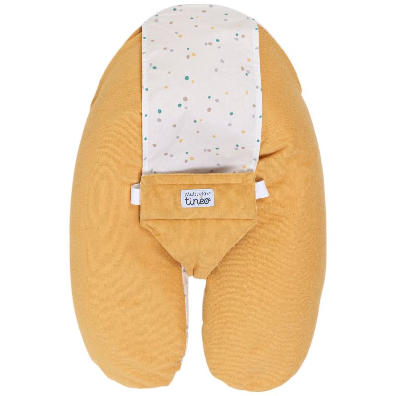 Coussin de grossesse Multirelax éponge jaune pois Tinéo Produit 4