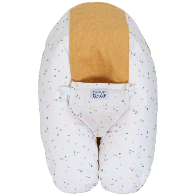 Coussin de grossesse Multirelax éponge jaune pois Tinéo Produit 5