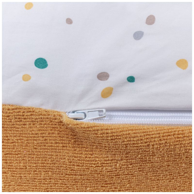 Coussin de grossesse Multirelax éponge jaune pois Tinéo Produit 7