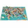 Puzzle éducatif géant Les dinosaures (200 pièces) - Reconditionné  par Janod 